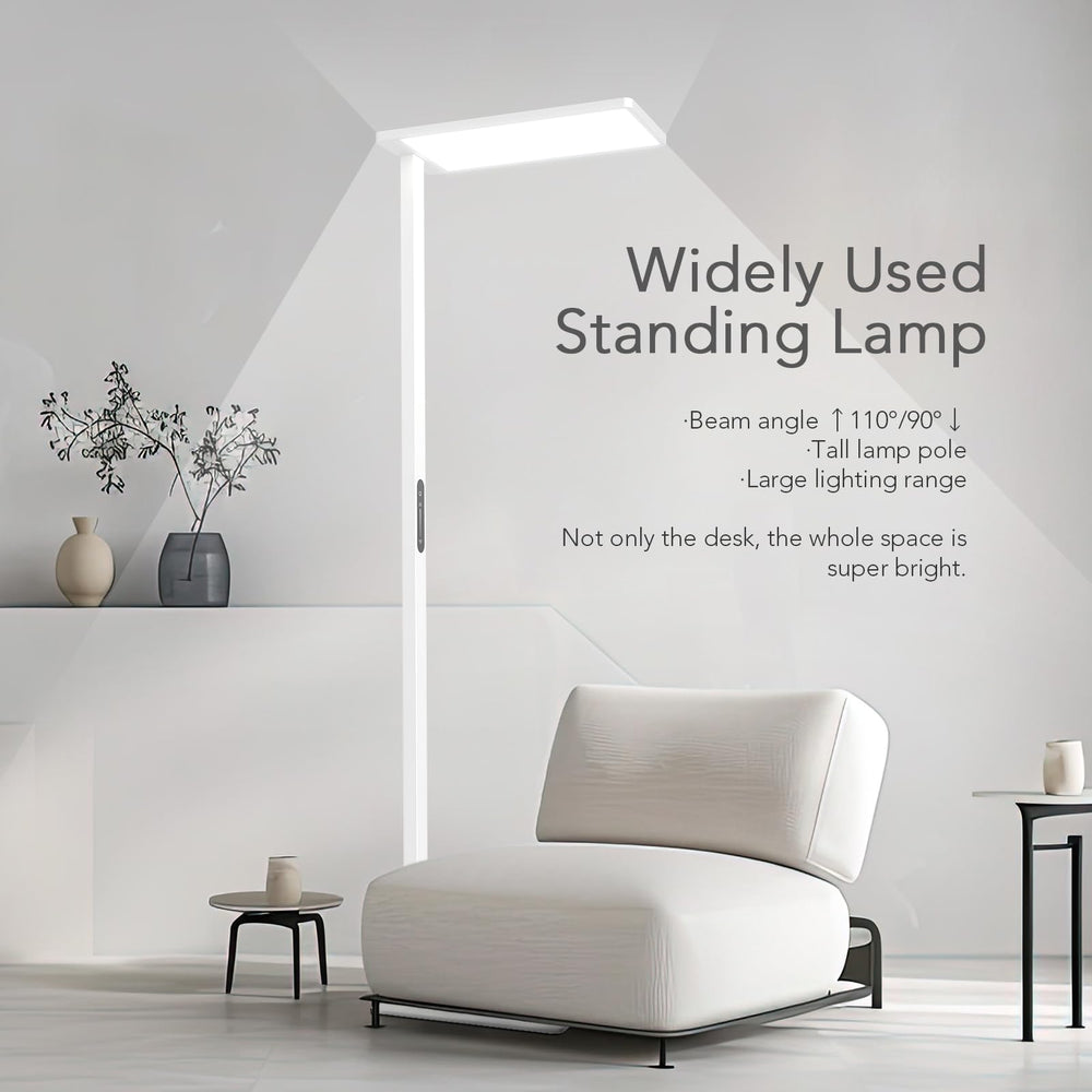 120W LED Floor Lamp – 10000LM Dimmable Standing Light