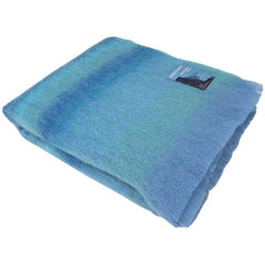 Mohair Wool Throw Blanket – Wild Atlantic Way Blue