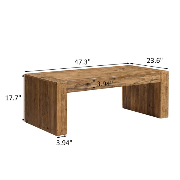 Reclaimed Solid Wood Coffee Table