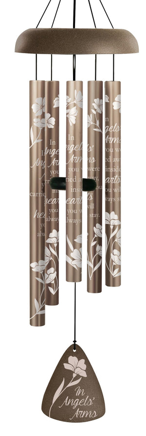 Angels' Arms Memorial Wind Chime – Outdoor Bereavement Decor