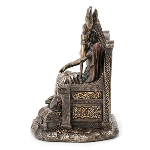 Norse Goddess Frigga Cold Cast Bronze Statue