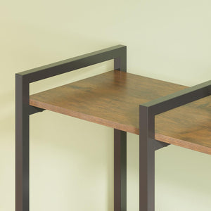 5-Tier Deformable Corner Bookshelf