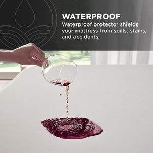 Waterproof Mattress Protector with ThermalSense Fabric