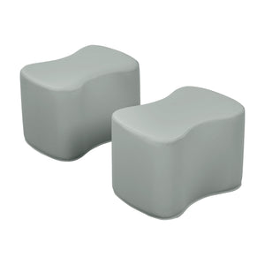 Toddler Modular Foam Stool Set – Flexible Seating, 2-Pack