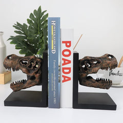 T-Rex Skull Decorative Bookend