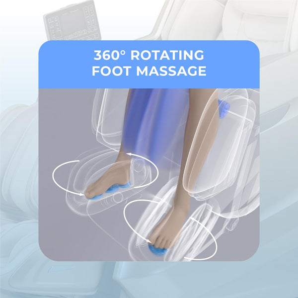 4D Full Body Massage Chair with Zero Gravity