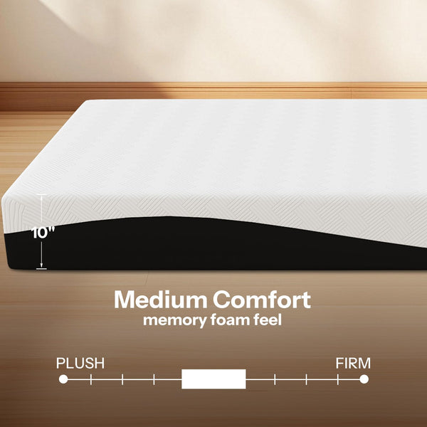 Cooling Gel Memory Foam Mattress – Twin, Full, Queen & King