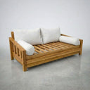 Outdoor Indoor Daybed Pillow & Bolster Cushion Insert Set