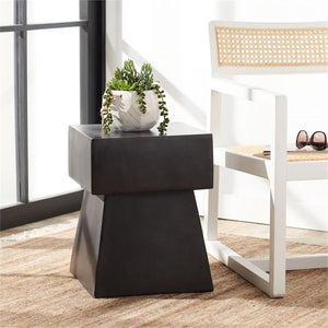 Modern Concrete Outdoor Accent Table