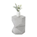 MgO Concrete Hexagonal Outdoor Side Table