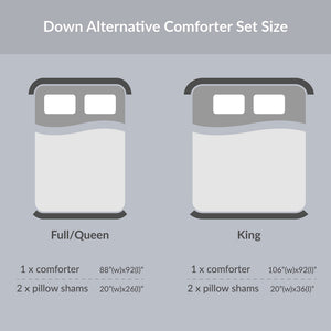 Cotton Comforter Set with Pillow Shams