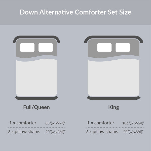 Cotton Comforter Set with Pillow Shams