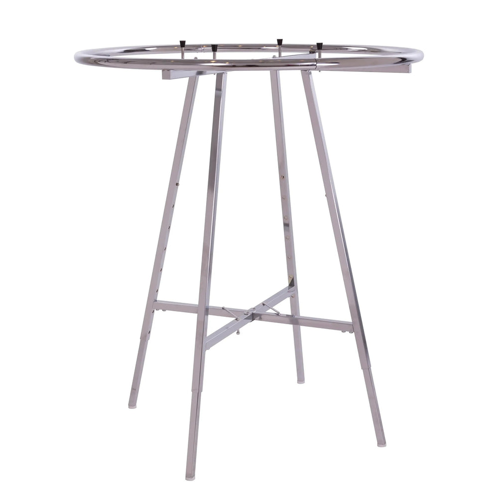 Chrome Round Garment Rack