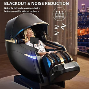 Zero Gravity Massage Chair – 51" SL Track, 3D Shiatsu, 20 Programs