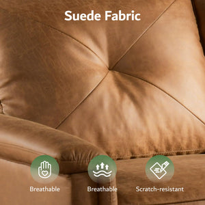 3-Seater Faux Leather Sofa