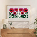 Framed Cat Canvas Wall Art 24x36 Inch