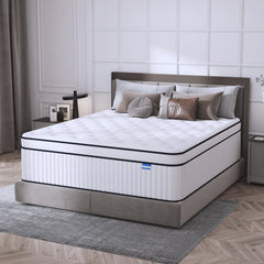 Full Size Hybrid Memory Foam Mattress with Pocket Coils