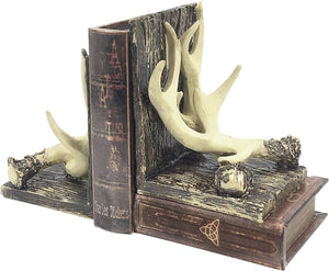 Deer Antler Bookends – Set of 2