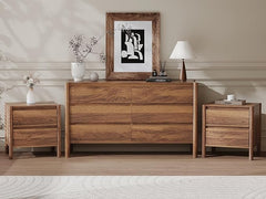 3-Piece Bedroom Dresser Set with Nightstands