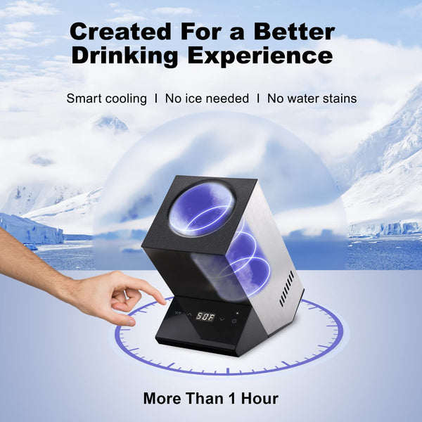 Electric Wine Bottle Chiller – Single Bottle Cooler