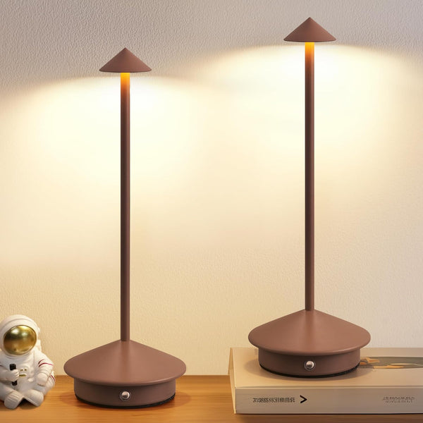 Cordless LED Table Lamp Set of 2
