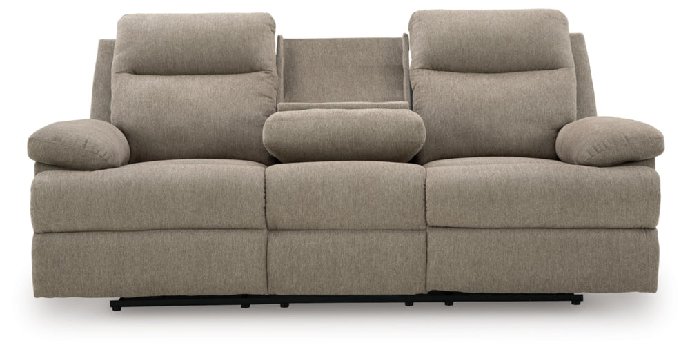 Reclining Sofa with Drop-Down Table & USB Charging