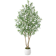 Artificial Olive Tree – Potted Faux Indoor Plant