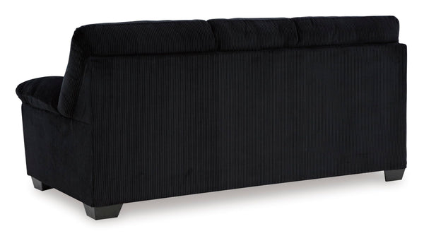Contemporary Corduroy Sofa – 3-Seat Living Room Couch