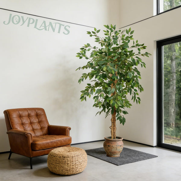 Artificial Ficus Tree with Pot – 6ft & 7ft Indoor Fake Plant