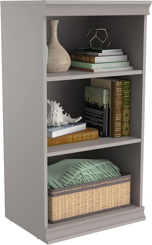 Modular Storage Shelf Unit with 3 Adjustable Shelves
