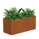 Corten Steel Rectangular Planter Box 36"L x 15"W x 15"H