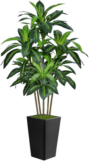 Artificial Dracaena Tree with Planter – 6ft & 7ft
