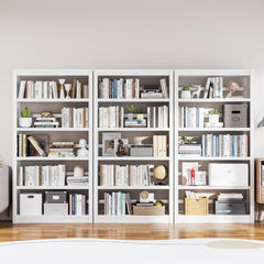 5-Tier Adjustable Metal Bookshelf