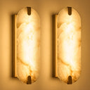 Alabaster Wall Sconces – Dimmable Natural Marble Wall Lamp
