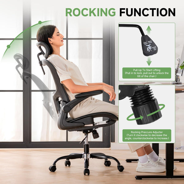 High Back Mesh Ergonomic Office Chair
