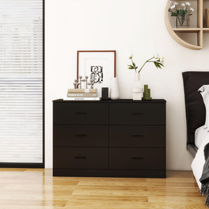 6-Drawer Horizontal Dresser Cabinet