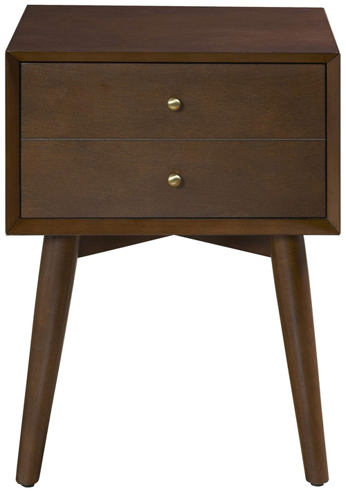 Mid-Century Nightstand with Drawer