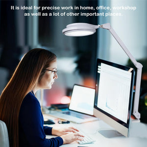 30W LED Desk Lamp with Clamp, 95+ CRI & 5 CCT Modes