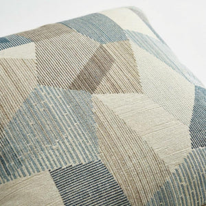 Blue Velvet Throw Pillow Set of 2 – 19 Inch Square Decorative Cushions