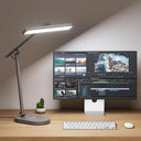 Full-Spectrum LED Desk Lamp with Auto-Dimming, 60-Min Timer & 4-Axis Adjustable Arm