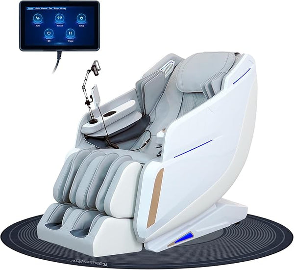 4D Massage Chair Full Body Zero Gravity Recliner with Heat & SL Track