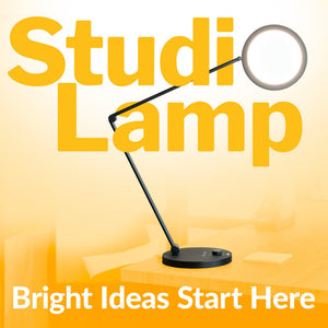 LED Studio Desk Lamp with Adjustable Color Temperature for Home Office