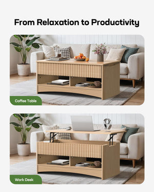 Lift Top Coffee Table with Storage