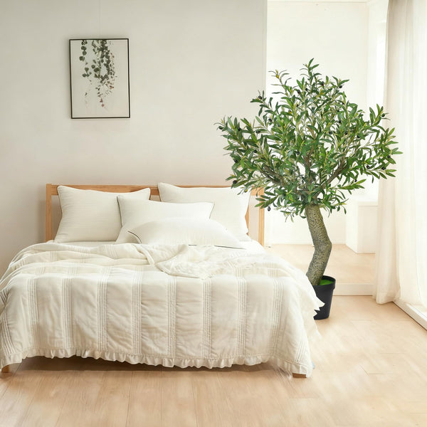 5 Ft Artificial Olive Tree Indoor