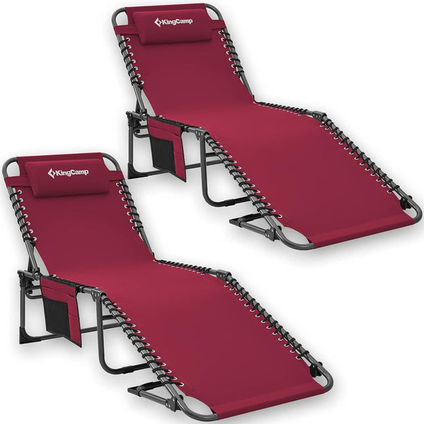 Folding Outdoor Chaise Lounge Chair