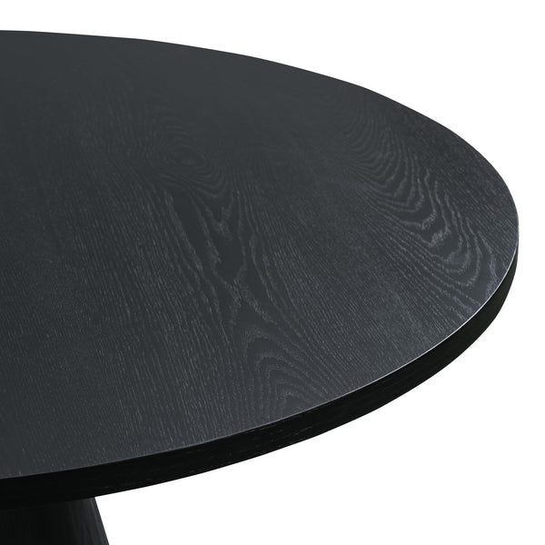 Round Dining Table – Retro Wooden, Seats 4