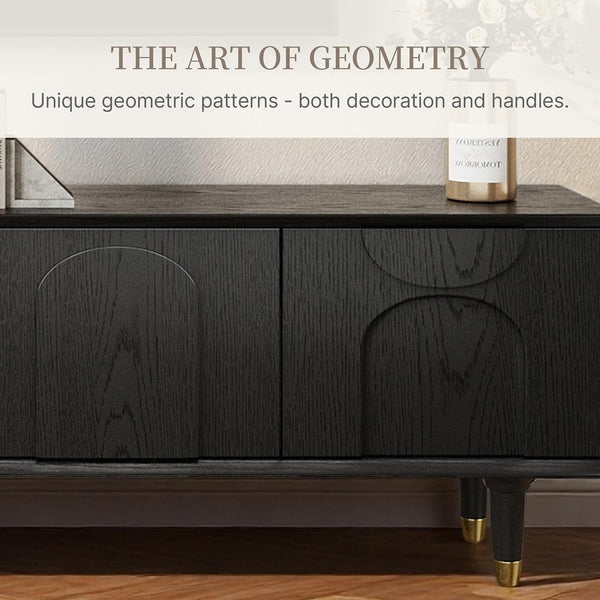 71" Mid-Century Modern TV Stand with Storage