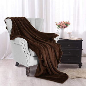 Bulk Fleece Throw Blankets 24 Pack 50x60 Polyester