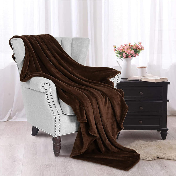Bulk Fleece Throw Blankets 24 Pack 50x60 Polyester