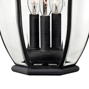 Three-Light Outdoor Hanging Lantern Pendant